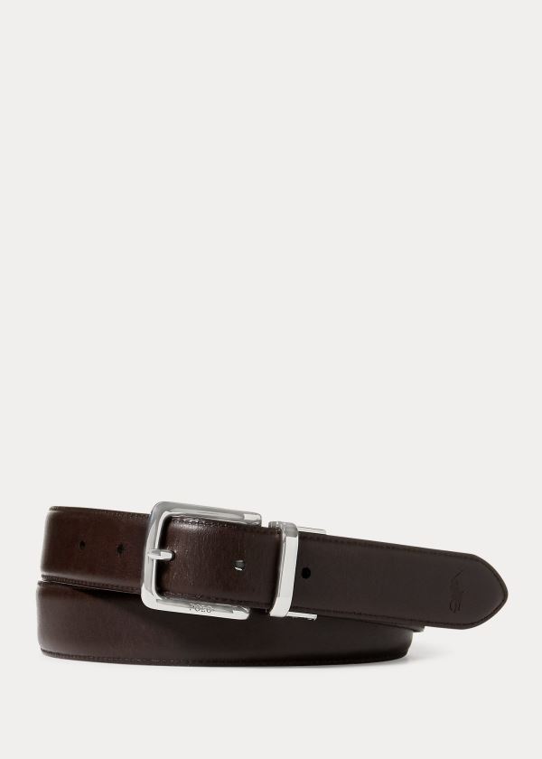 Men's Polo Ralph Lauren Reversible Vachetta Dress Belt | 013285LMD